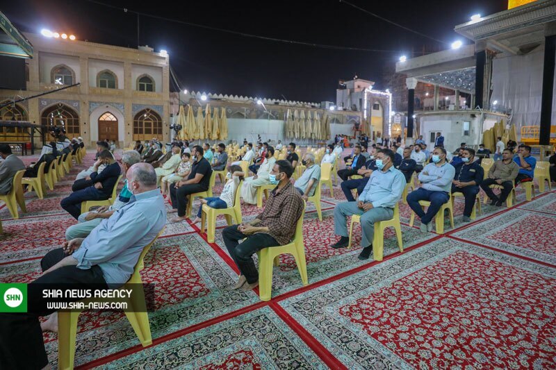 برگزاری مراسم مذهبی به مناسبت روز مباهله در آستان مقدس عسکریین(ع)