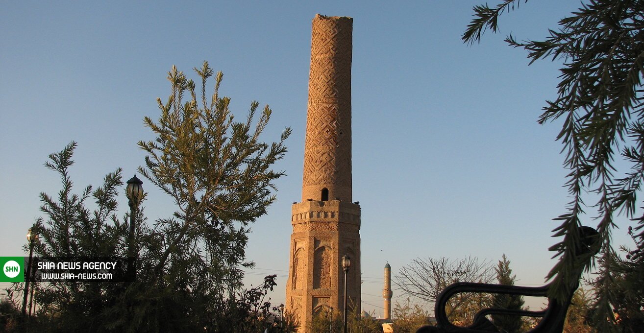 مناره چولی یکی از شگفتی های معماری اسلامی در اربیل+ تصویر