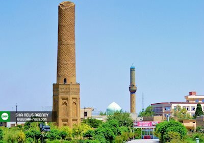 مناره چولی یکی از شگفتی های معماری اسلامی در اربیل+ تصویر