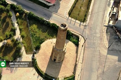 مناره چولی یکی از شگفتی های معماری اسلامی در اربیل+ تصویر