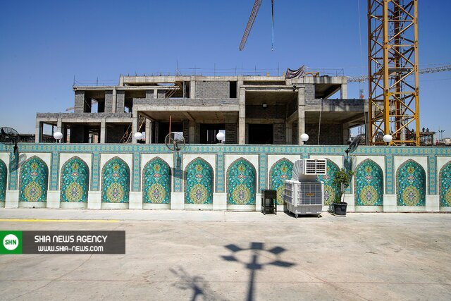 سازه جدید تل زینبیه در کربلا + تصاویر