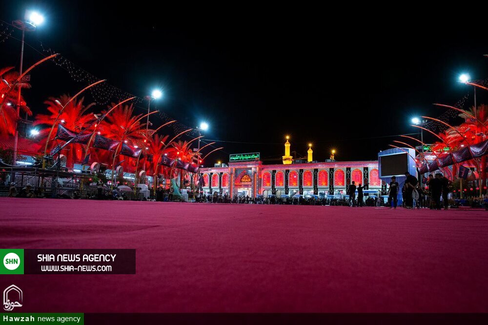 حال و هوای کربلای معلا در شب عاشورا