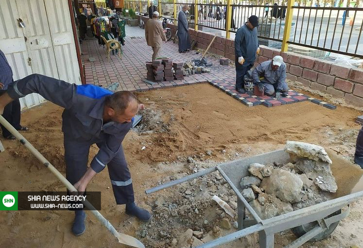 ۱۰۰۰ متر به فضای زیارتی حرم حضرت عباس (ع) افزوده شد ۱۰۰۰ متر به فضای زیارتی حرم حضرت عباس (ع) افزوده شد