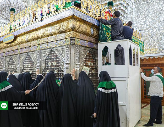 حرم&zwnj;های مطهر عراق آماده جشن غدیر شدند+عکس و فیلم