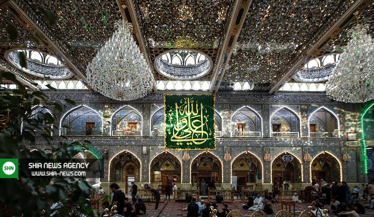 حرم&zwnj;های مطهر عراق آماده جشن غدیر شدند+عکس و فیلم