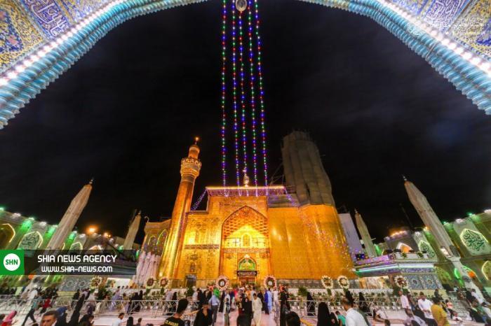 تصاویر/ جشن عیدغدیرخم در حرم مطهر حضرت علی(ع)