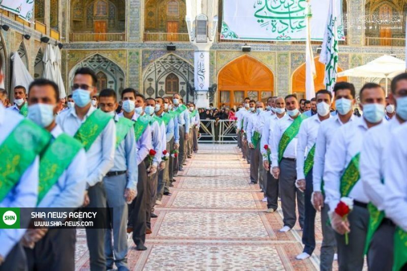تصاویر/ جشن عیدغدیرخم در حرم مطهر حضرت علی(ع)
