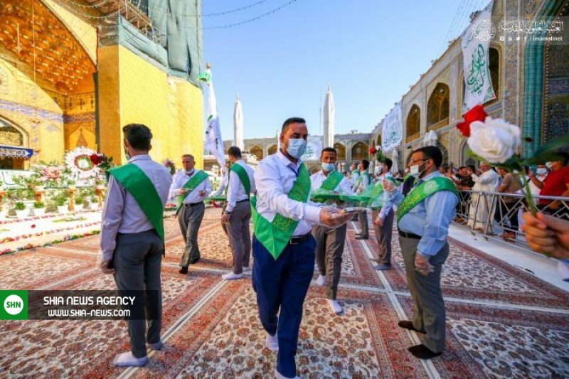 تصاویر/ جشن عیدغدیرخم در حرم مطهر حضرت علی(ع)