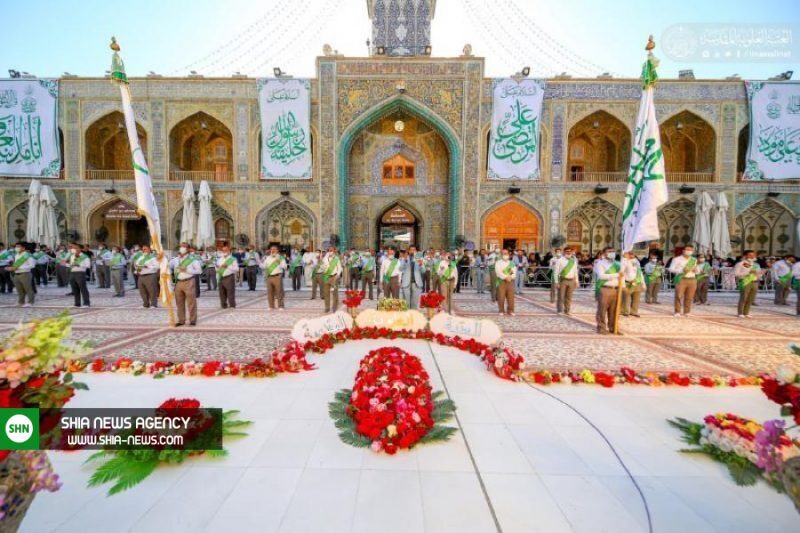 تصاویر/ جشن عیدغدیرخم در حرم مطهر حضرت علی(ع)