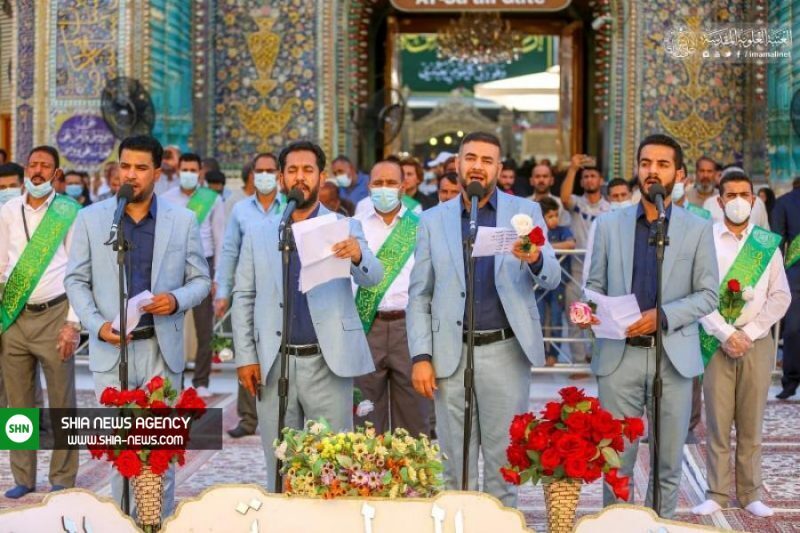 تصاویر/ جشن عیدغدیرخم در حرم مطهر حضرت علی(ع)