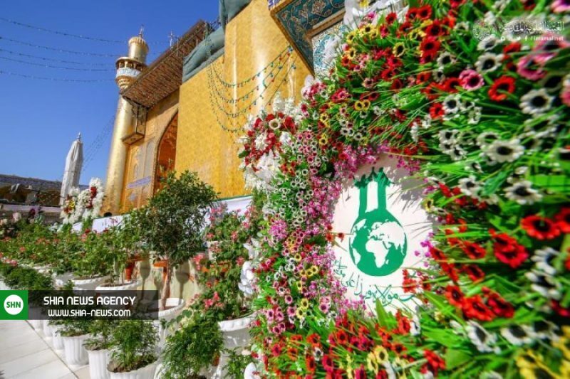 تصاویر/ جشن عیدغدیرخم در حرم مطهر حضرت علی(ع)