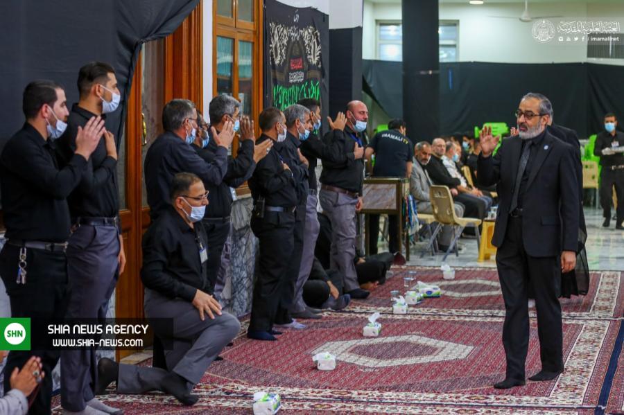 مجلس ختم آیت الله سید محمد سعید حکیم در حرم مطهر حضرت علی(ع)