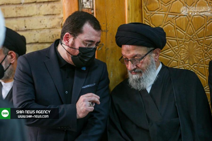 مجلس ختم آیت الله سید محمد سعید حکیم در حرم مطهر حضرت علی(ع)