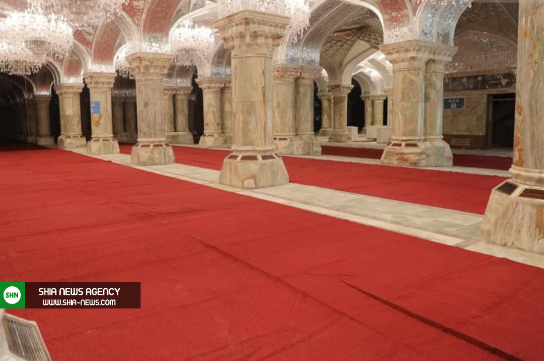 میزبانی صحن حضرت زهرا(س) در نجف از زائران اربعین+ تصاویر
