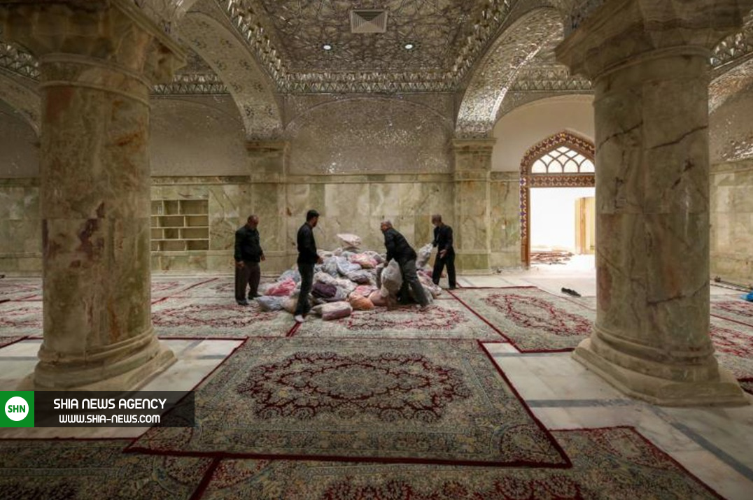 میزبانی صحن حضرت زهرا(س) در نجف از زائران اربعین+ تصاویر میزبانی صحن حضرت زهرا(س) در نجف از زائران اربعین+ تصاویر