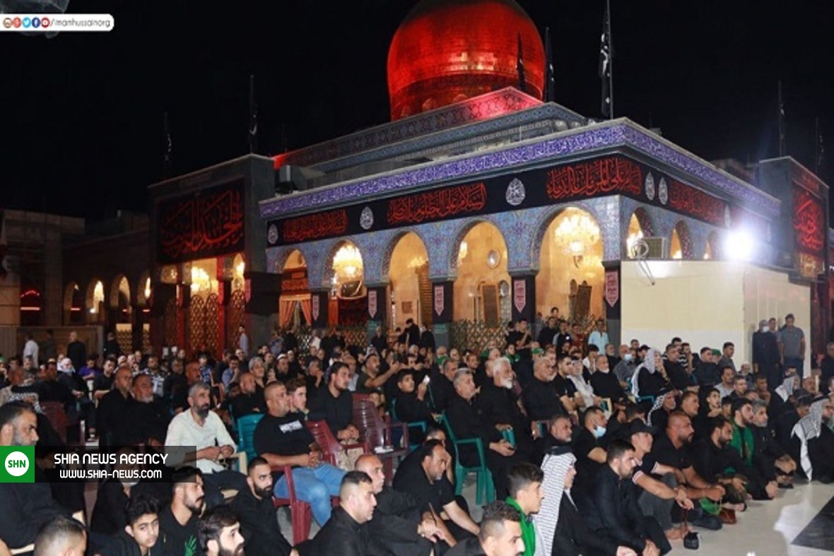 اجتماع باشکوه عزاداران اربعین حسینی در حرم حضرت زینب(س) + تصاویر