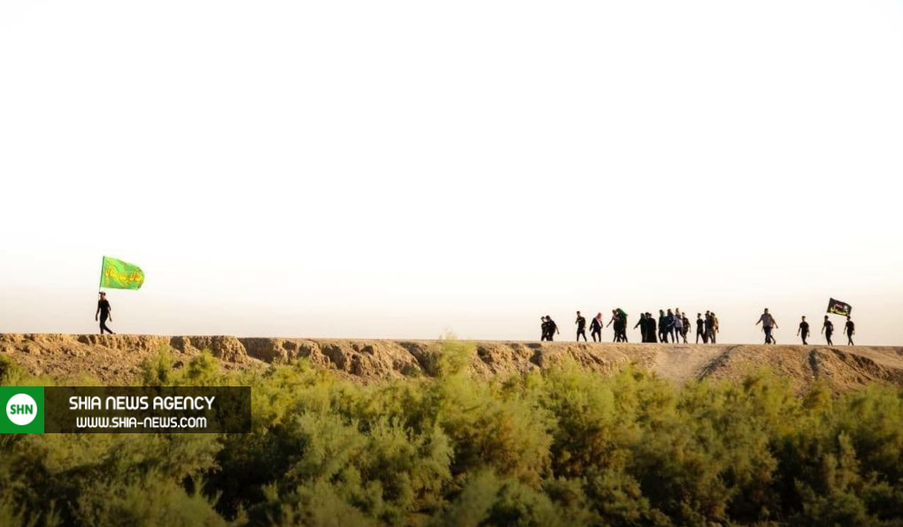 جدیدترین تصاویر از پیادهروی زائران اربعین حسینی (ع) در عراق
