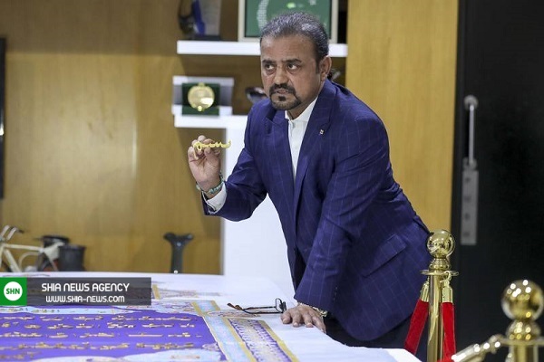 عرضه بزرگترین قرآن جهان در اکسپو ۲۰۲۰ دبی + تصاویر عرضه بزرگترین قرآن جهان در اکسپو ۲۰۲۰ دبی + تصاویر
