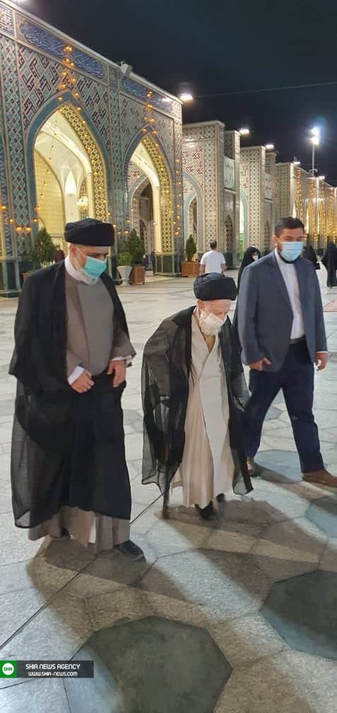 تشرف آیت الله شبیری زنجانی به حرم امام رضا (ع) تشرف آیت الله شبیری زنجانی به حرم امام رضا (ع)