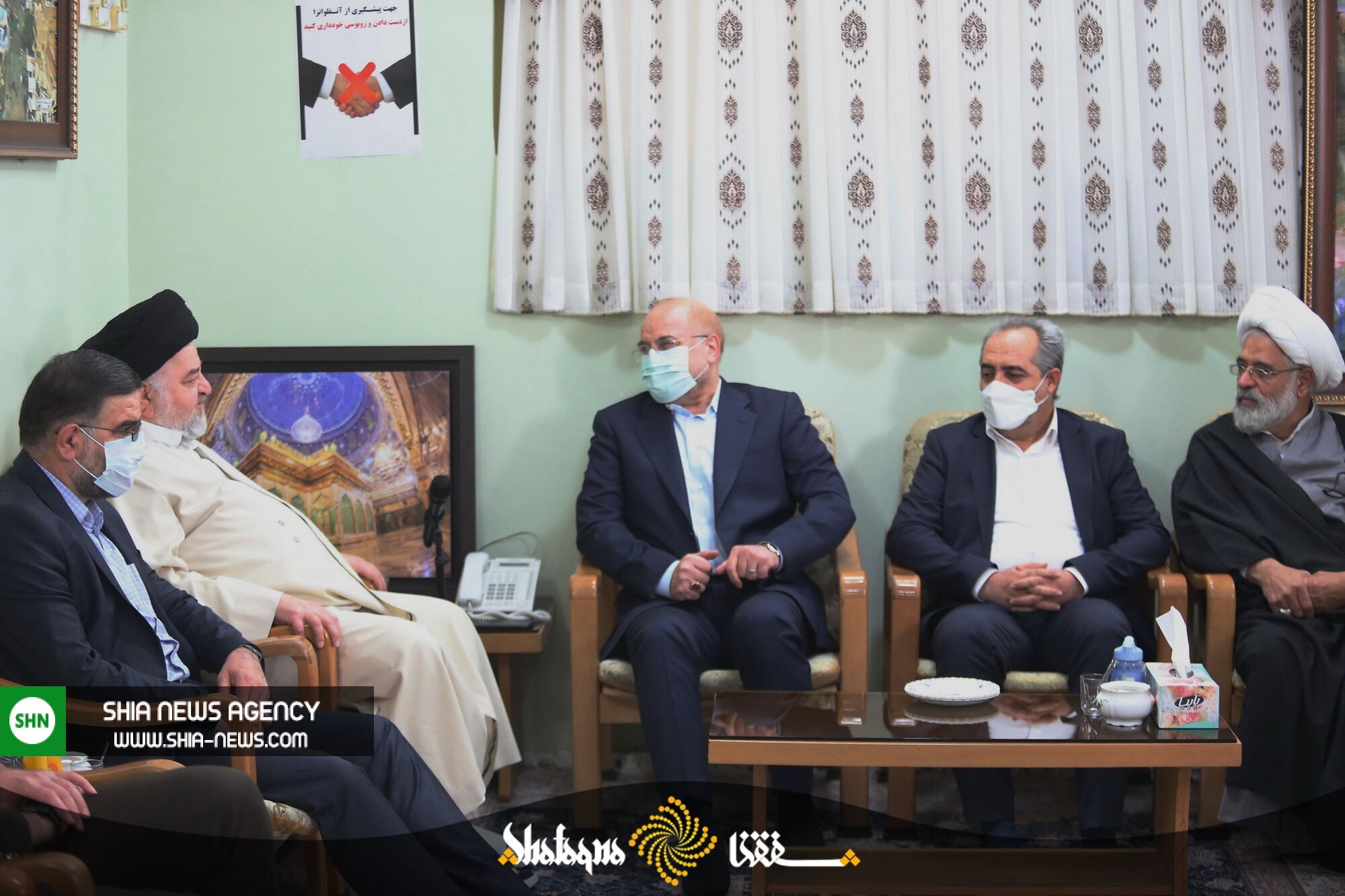 دیدار رییس مجلس ایران با نماینده آیت الله سیستانی + تصاویر دیدار رییس مجلس ایران با نماینده آیت الله سیستانی + تصاویر