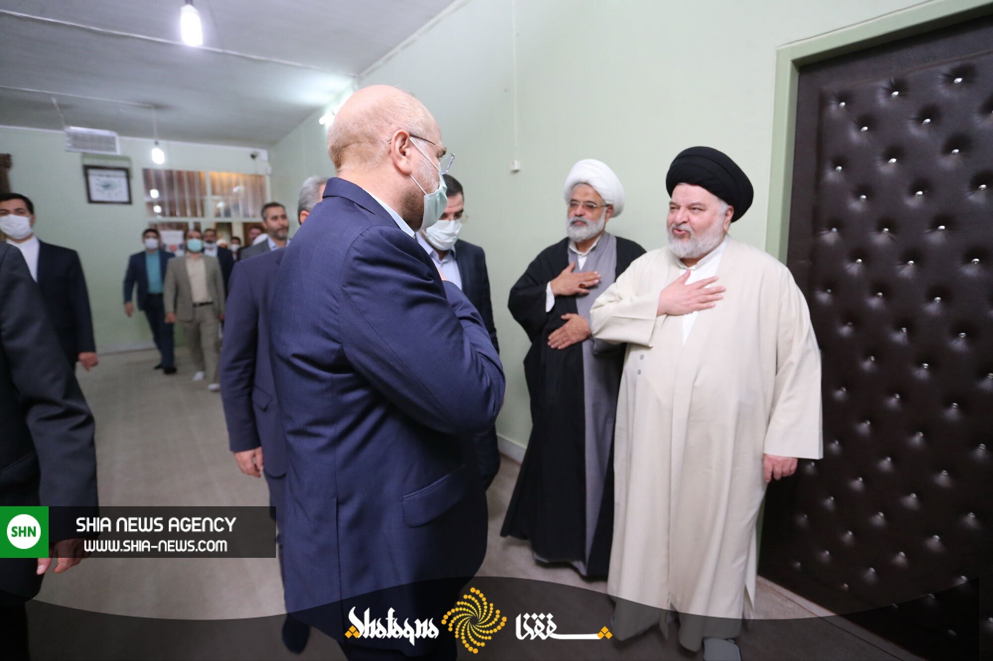 دیدار رییس مجلس ایران با نماینده آیت الله سیستانی + تصاویر دیدار رییس مجلس ایران با نماینده آیت الله سیستانی + تصاویر