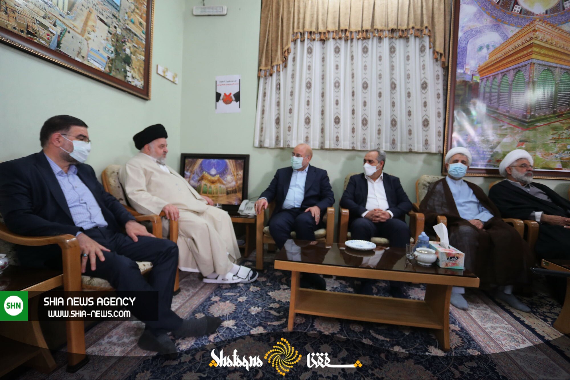 دیدار رییس مجلس ایران با نماینده آیت الله سیستانی + تصاویر دیدار رییس مجلس ایران با نماینده آیت الله سیستانی + تصاویر