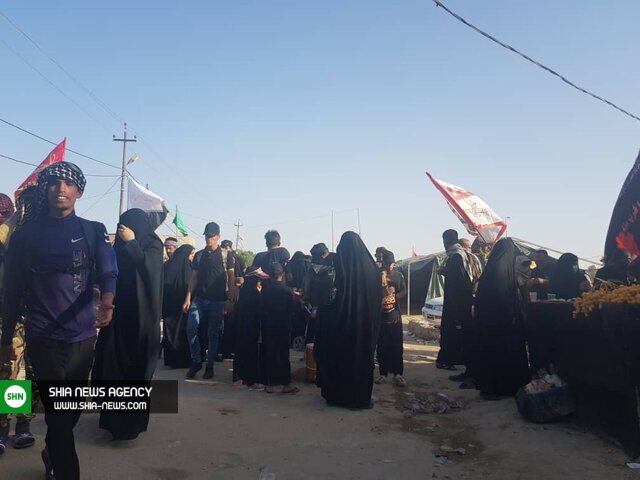 گوشه&zwnj;ای از اربعین ۱۴۰۰ در عراق