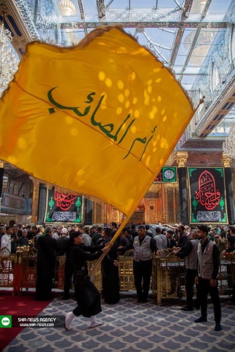 تصاویر/ عزاداری زائران اربعین در کربلای معلی تصاویر/ عزاداری زائران اربعین در کربلای معلی