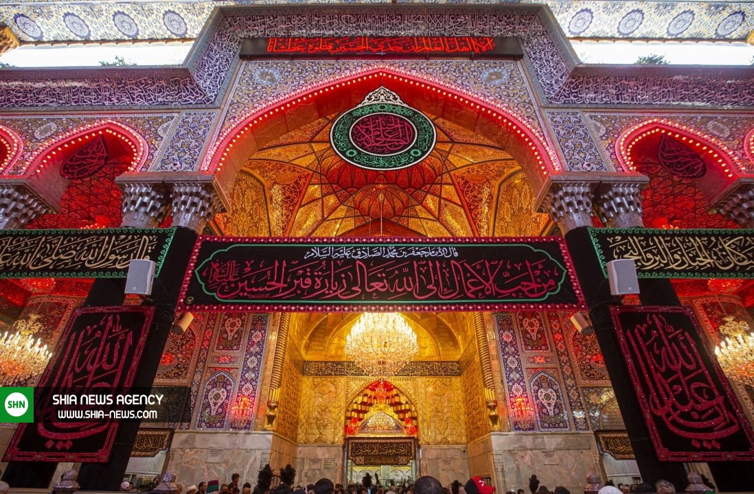 تصاویر/ عزاداری زائران اربعین در کربلای معلی تصاویر/ عزاداری زائران اربعین در کربلای معلی
