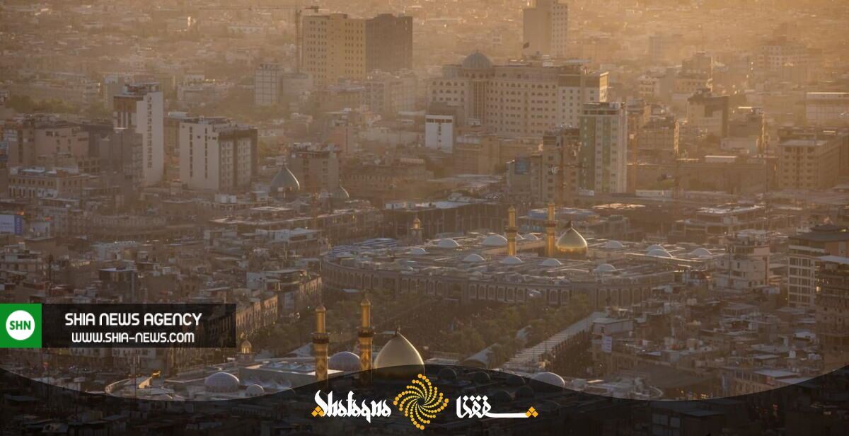 تصاویر هوایی از عظمت راهپیمایی زائران اربعین در کربلای معلی