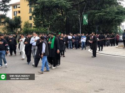 برگزاری راهپیمایی اربعین حسینی در ایتالیا