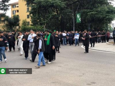 برگزاری راهپیمایی اربعین حسینی در ایتالیا برگزاری راهپیمایی اربعین حسینی در ایتالیا