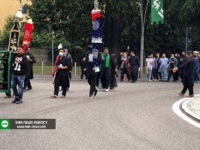 برگزاری راهپیمایی اربعین حسینی در ایتالیا برگزاری راهپیمایی اربعین حسینی در ایتالیا