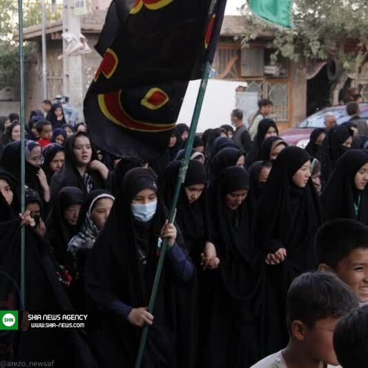 برگزاری مراسم اربعین در هرات و دایکندی + تصاویر