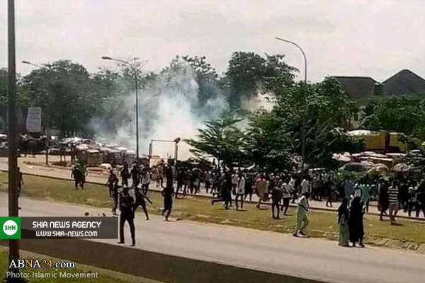 تصاویر/ حمله مرگبار پلیس نیجریه به دسته عزاداری اربعین در آبوجا