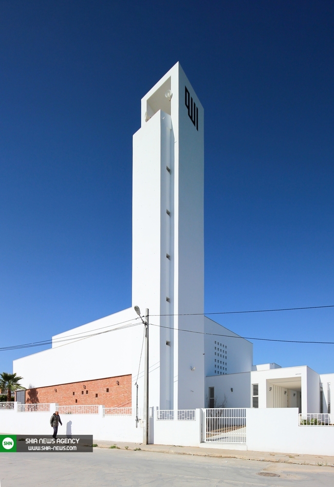 آرامش معماری مینیمالیستی در مسجد التسامح تونس+ تصاویر