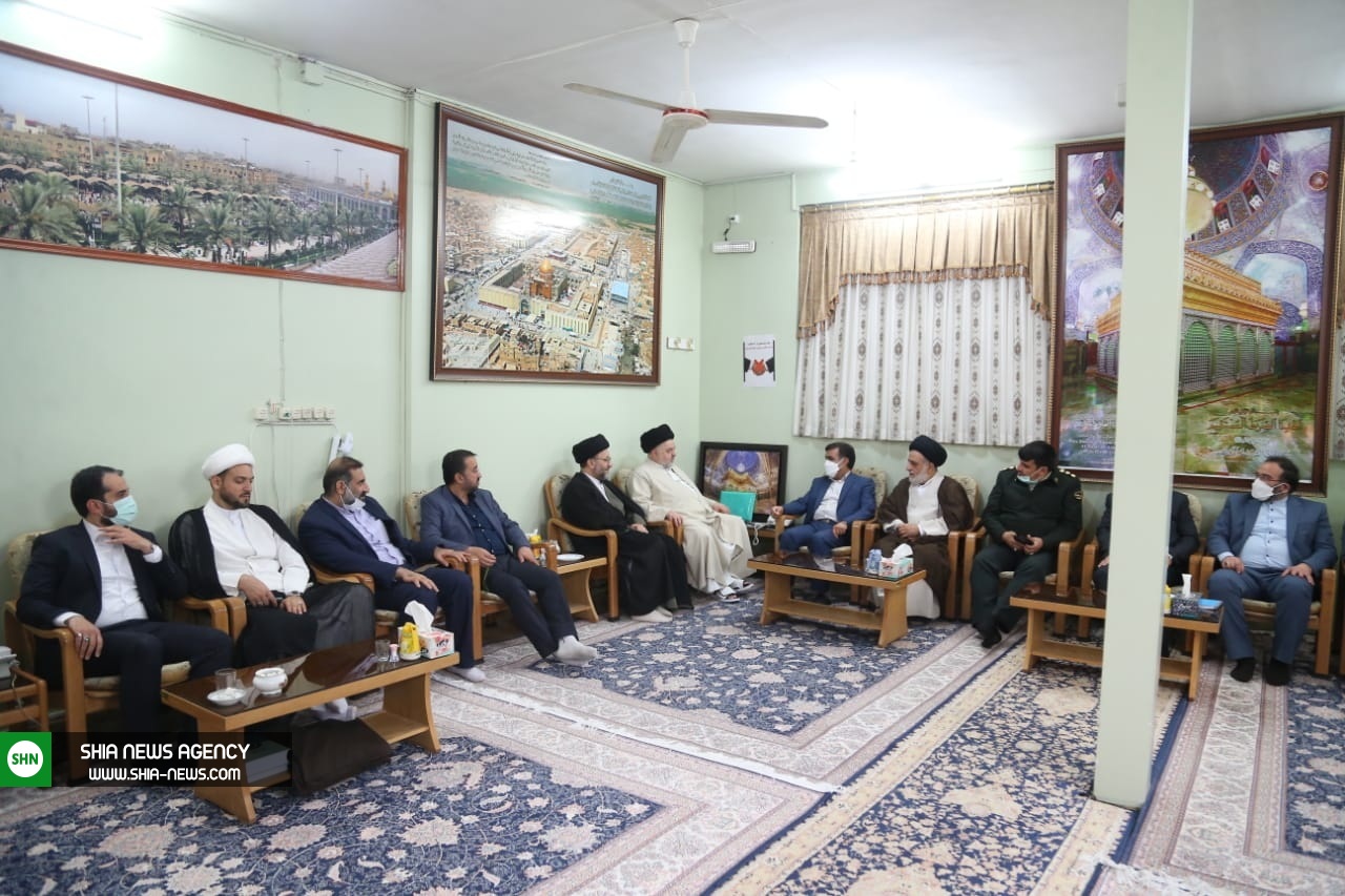 دیدار معاون رئیس جمهور با نماینده تام الاختیار آیتالله سیستانی دیدار معاون رئیس جمهور با نماینده تام الاختیار آیتالله سیستانی