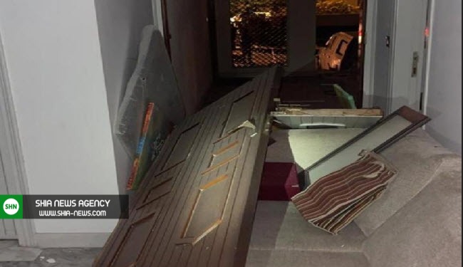 تصاویری از خانه مصطفی الکاظمی پس از حمله