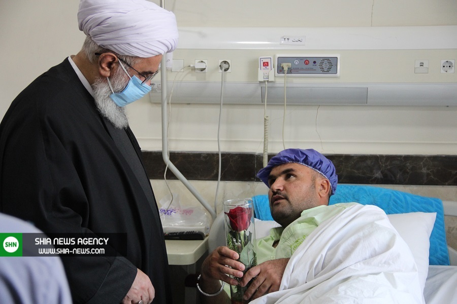دبیرکل مجمع جهانی اهل بیت (ع) از مجروحان انفجار تروریستی قندهار عیادت کرد