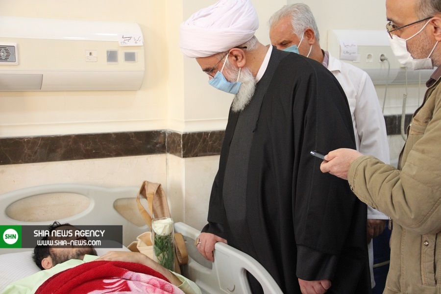 دبیرکل مجمع جهانی اهل بیت (ع) از مجروحان انفجار تروریستی قندهار عیادت کرد