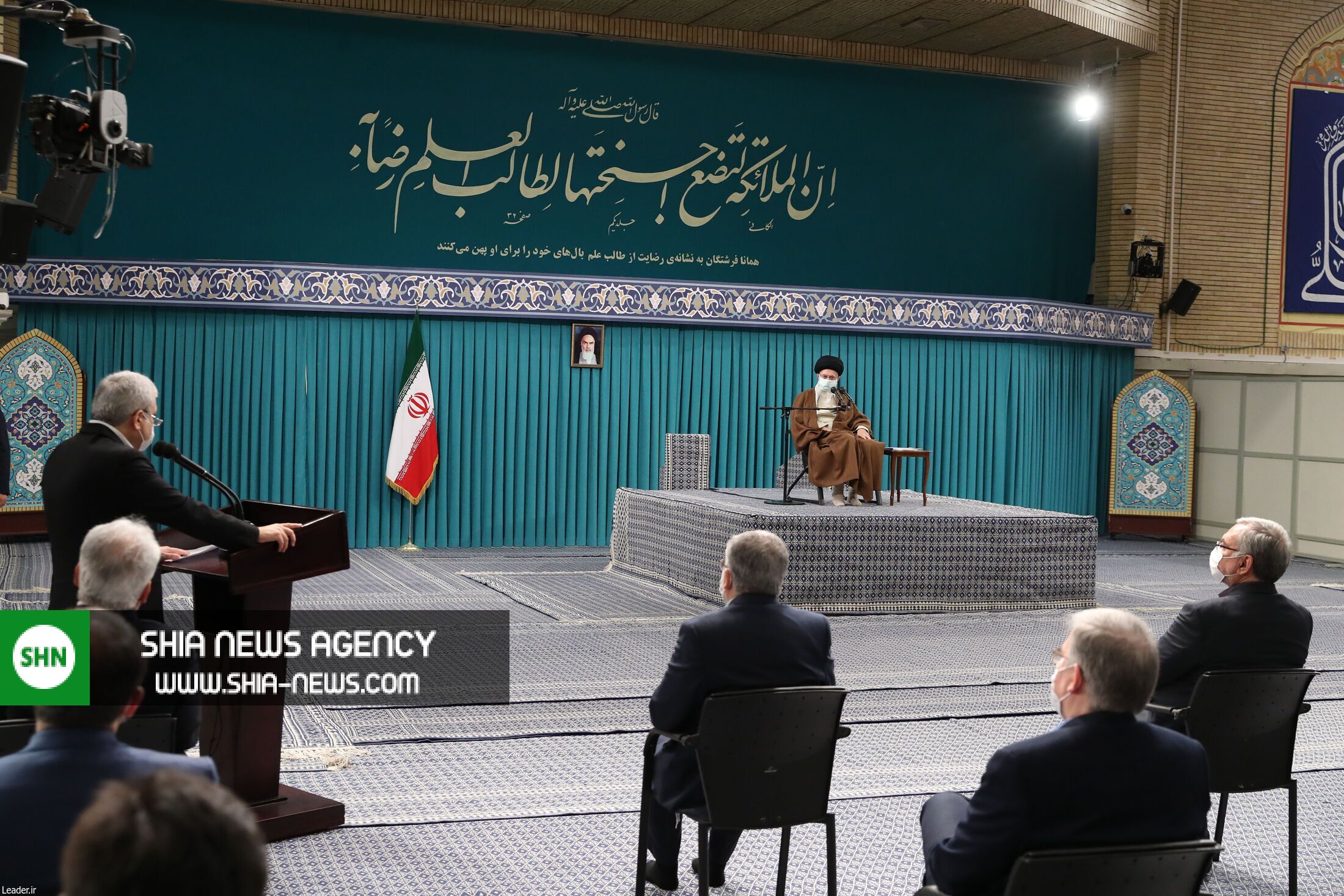 گزارش تصویری/ دیدار جمعی از نخبگان و استعدادهای برتر علمی با رهبر انقلاب گزارش تصویری/ دیدار جمعی از نخبگان و استعدادهای برتر علمی با رهبر انقلاب