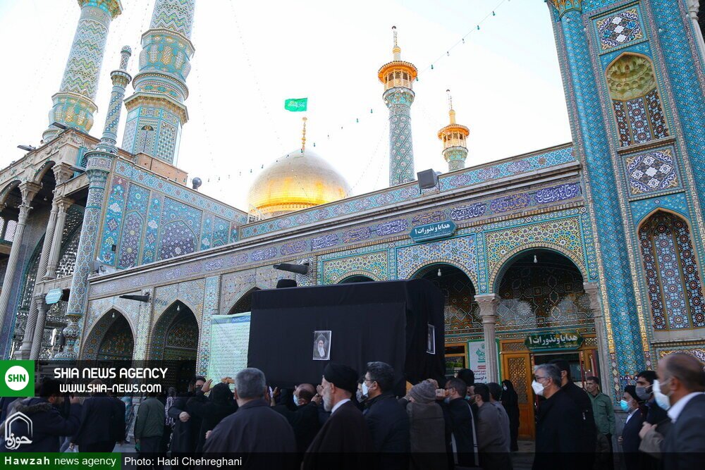 تصاویر / مراسم تشییع پیکر مرحوم آیت الله سید رضی شیرازی در قم تصاویر / مراسم تشییع پیکر مرحوم آیت الله سید رضی شیرازی در قم