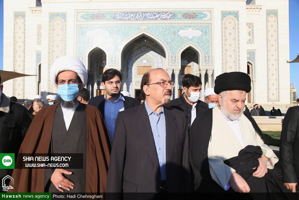 تصاویر / مراسم تشییع پیکر مرحوم آیت الله سید رضی شیرازی در قم تصاویر / مراسم تشییع پیکر مرحوم آیت الله سید رضی شیرازی در قم