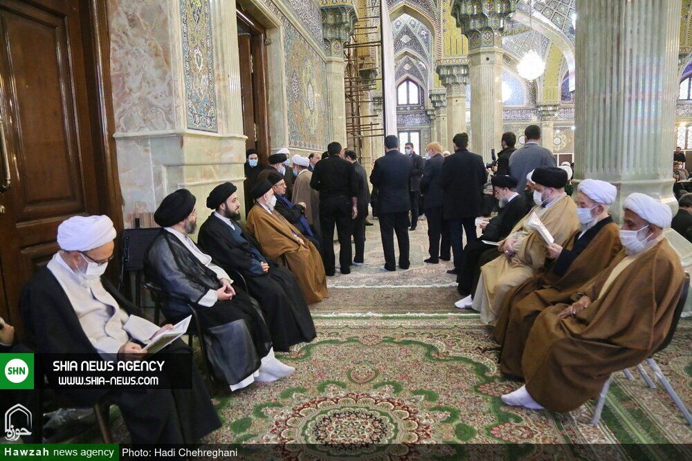 تصاویر / مراسم تشییع پیکر مرحوم آیت الله سید رضی شیرازی در قم تصاویر / مراسم تشییع پیکر مرحوم آیت الله سید رضی شیرازی در قم