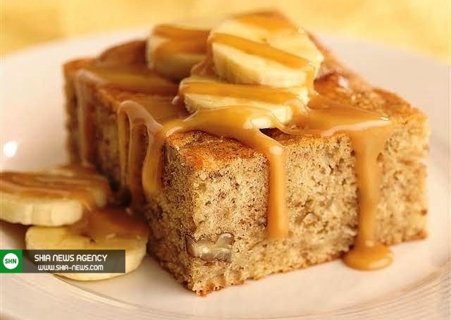 طرز تهیه کیک خیس موز و گردو خوشمزه و لذیذ طرز تهیه کیک خیس موز و گردو خوشمزه و لذیذ