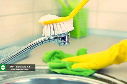 تمیز کردن جرم و رسوب شیرآلات در چند دقیقه تمیز کردن جرم و رسوب شیرآلات در چند دقیقه
