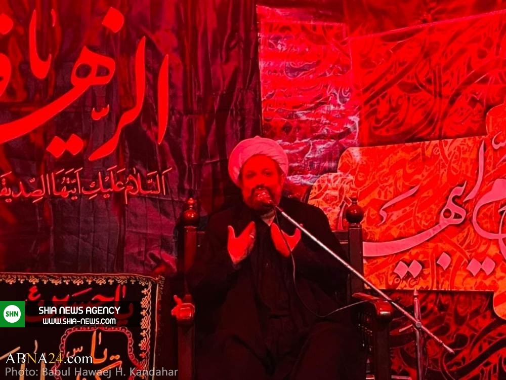 تصاویر/ عزاداری شیعیان شهر قندهار به مناسبت ایام فاطمیه