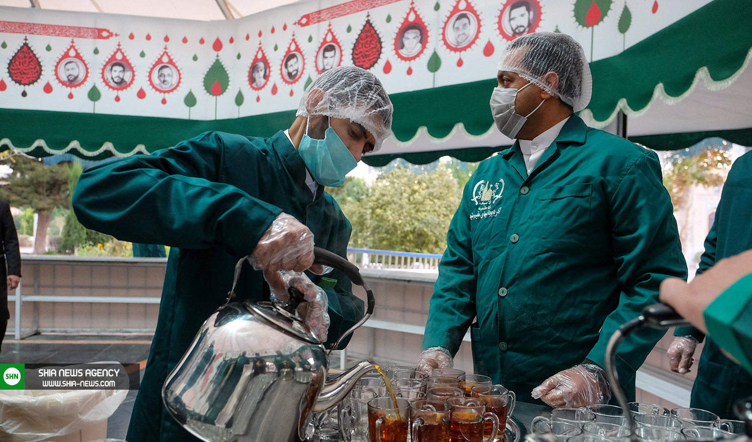 افتتاح سومین چایخانه حضرت رضا (ع) +تصاویر