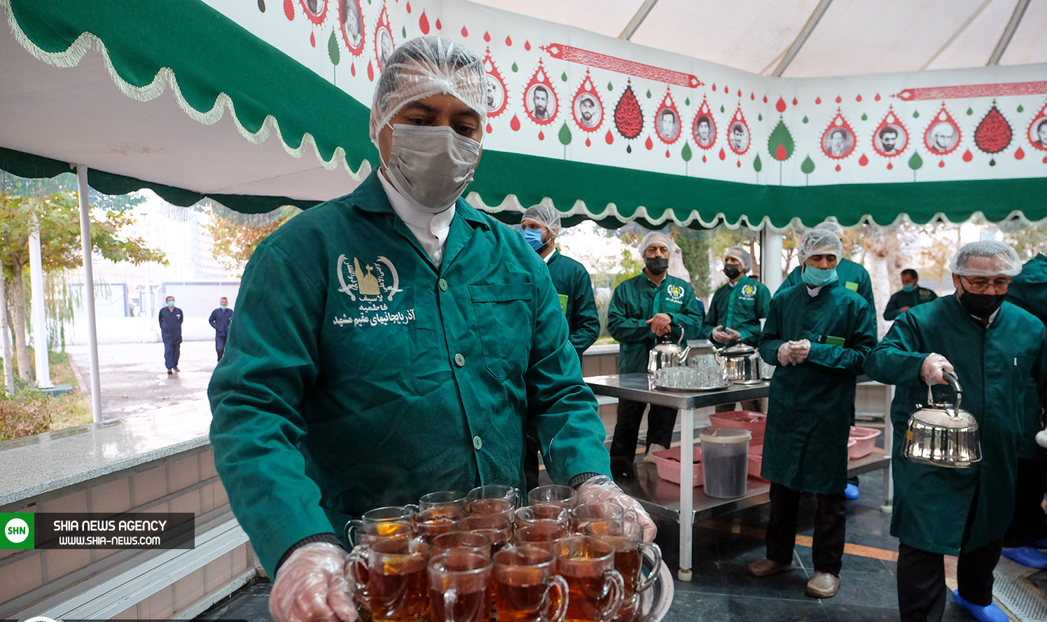 افتتاح سومین چایخانه حضرت رضا (ع) +تصاویر