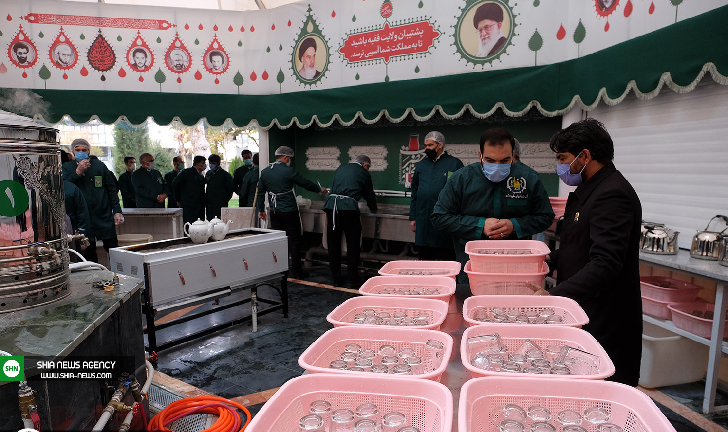 افتتاح سومین چایخانه حضرت رضا (ع) +تصاویر